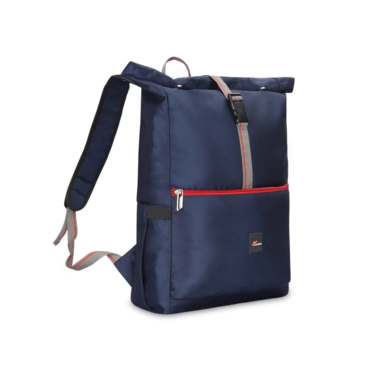 Navy-Red | Protecta Reload Roll Top Laptop Bag- Main