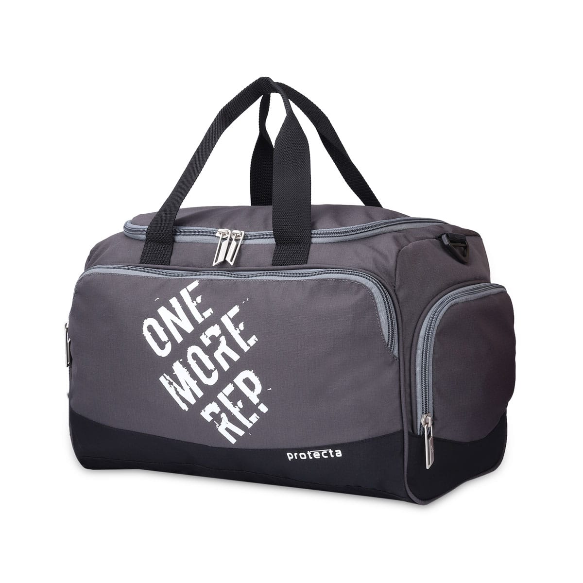 Black-Grey | Protecta Rep Gym Bag-Main