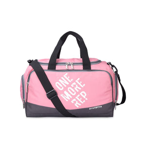 Grey-Pink | Protecta Rep Gym Bag-4