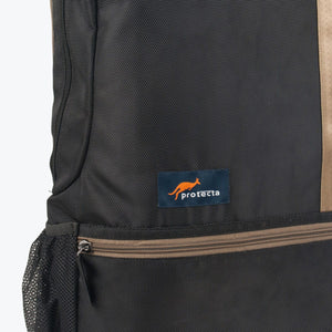Black-Beige | Protecta Right Angle Laptop Backpack-2