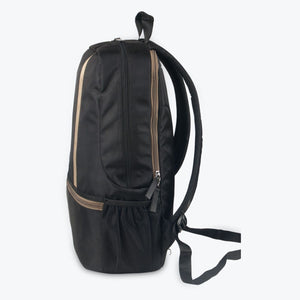 Black-Beige | Protecta Right Angle Laptop Backpack-3