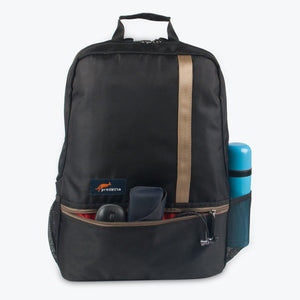 Black-Beige | Protecta Right Angle Laptop Backpack-6