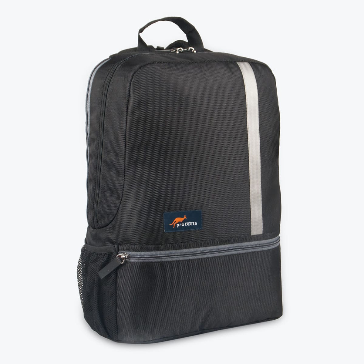 Black-Grey | Protecta Right Angle Laptop Backpack-Main