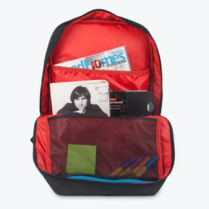 Black-Red | Protecta Right Angle Laptop Backpack-5
