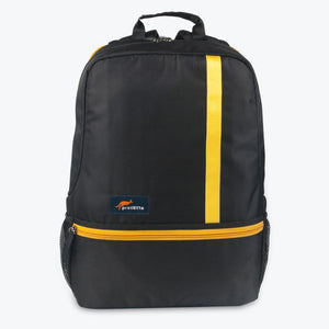 Black-Yellow | Protecta Right Angle Laptop Backpack-Main