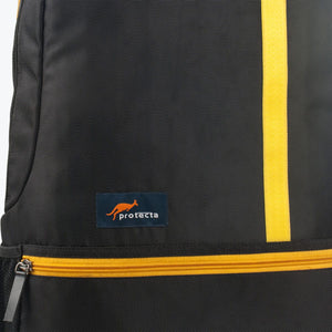 Black-Yellow | Protecta Right Angle Laptop Backpack-2