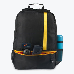 Black-Yellow | Protecta Right Angle Laptop Backpack-6