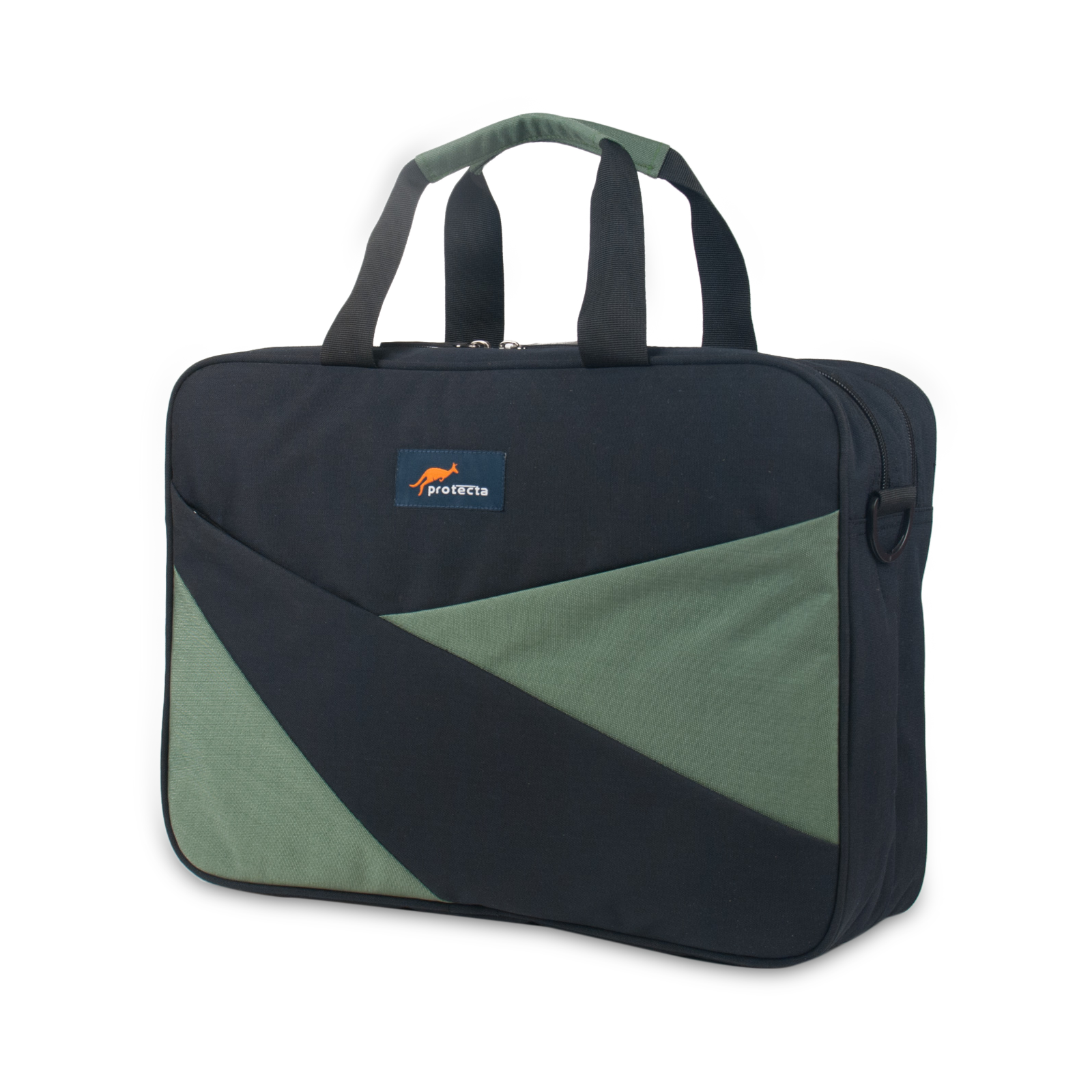 Protect Road Warrior Laptop Bag Black-Green- 2