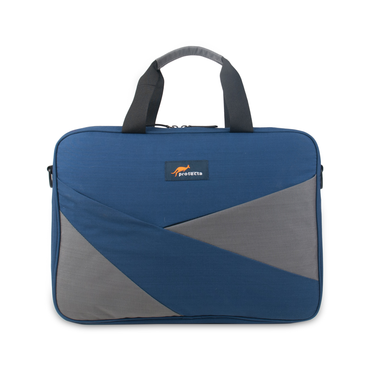 Navy-Grey, Protecta Road Warrior Laptop Office Bag-Main