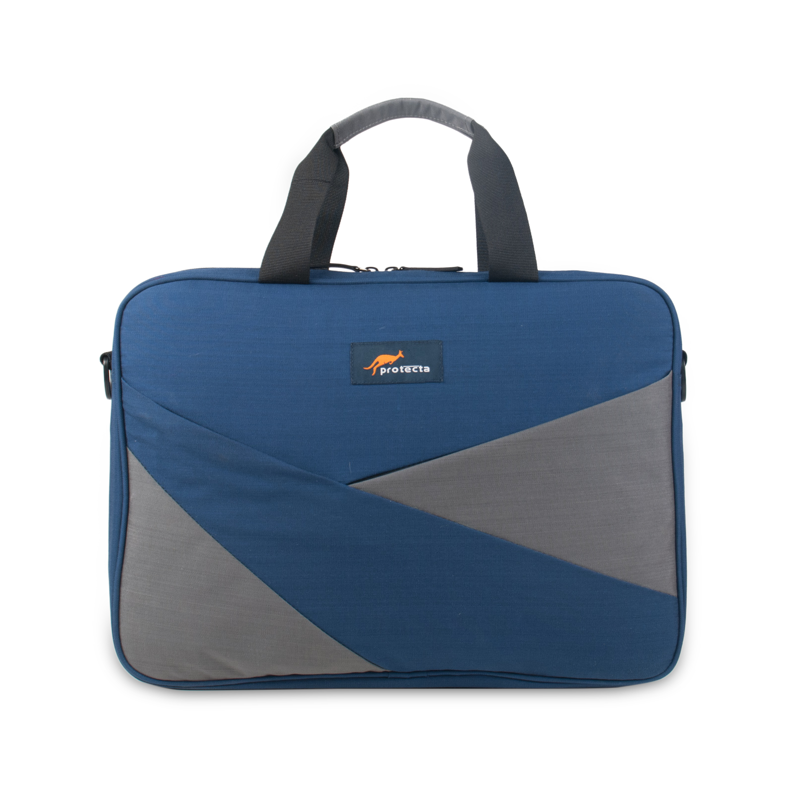 Navy-Grey, Protecta Road Warrior Laptop Office Bag-Main