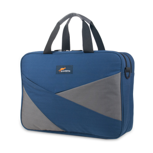Navy-Grey, Protecta Road Warrior Laptop Office Bag-2