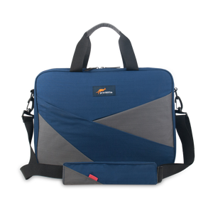 Navy-Grey, Protecta Road Warrior Laptop Office Bag-4