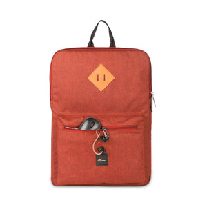 Rust-Red | Protecta Slim Margin Laptop Backpack-4