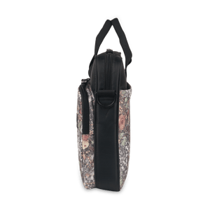 Abstract-Flowers, Slimo Office Laptop Bag-3