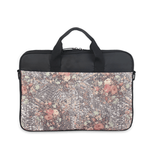 Abstract-Flowers, Slimo Office Laptop Bag-5