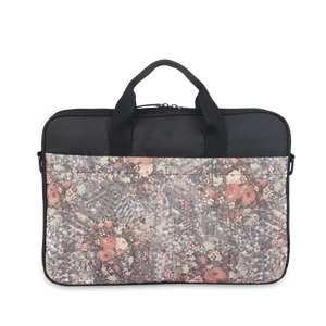Abstract-Flowers, Slimo Office Laptop Bag-5