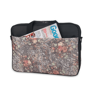 Abstract-Flowers, Slimo Office Laptop Bag-6