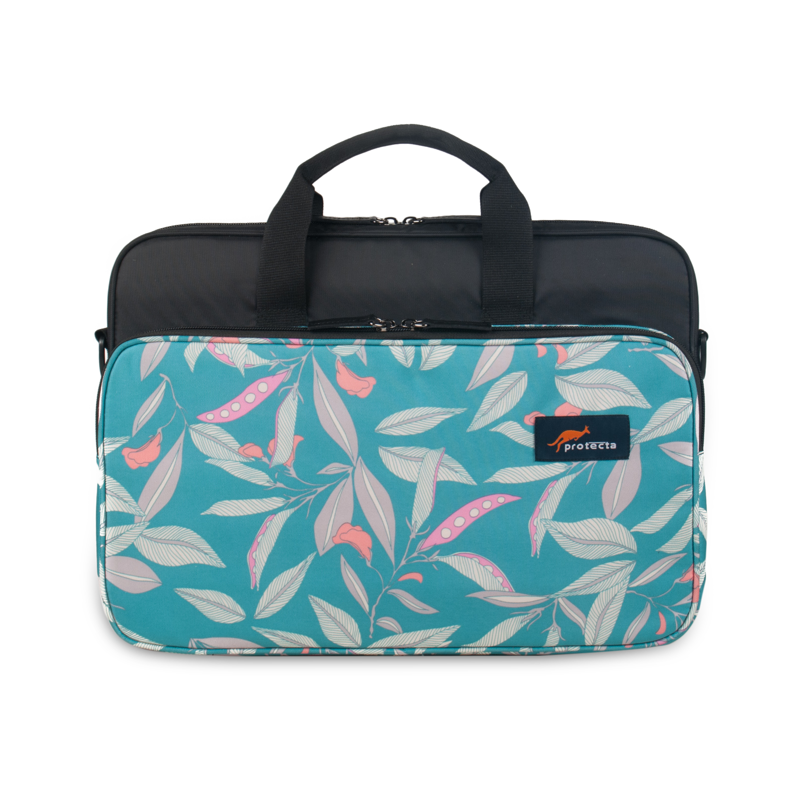 Green-Leafy, Slimo Office Laptop Bag-Main