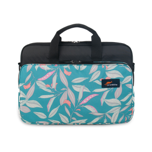 Green-Leafy, Slimo Office Laptop Bag-Main