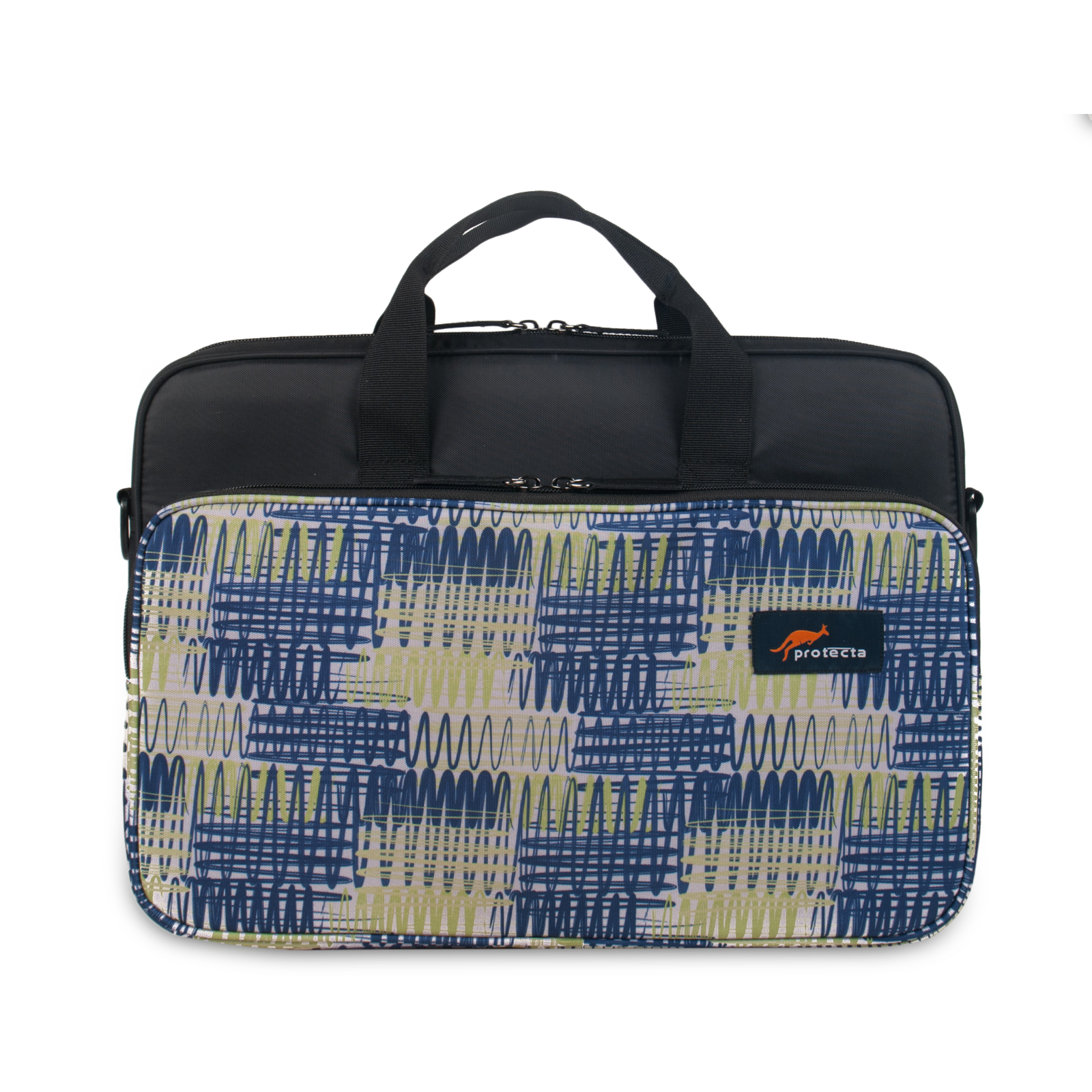 Blue-Waves, Slimo Office Laptop Bag-Main