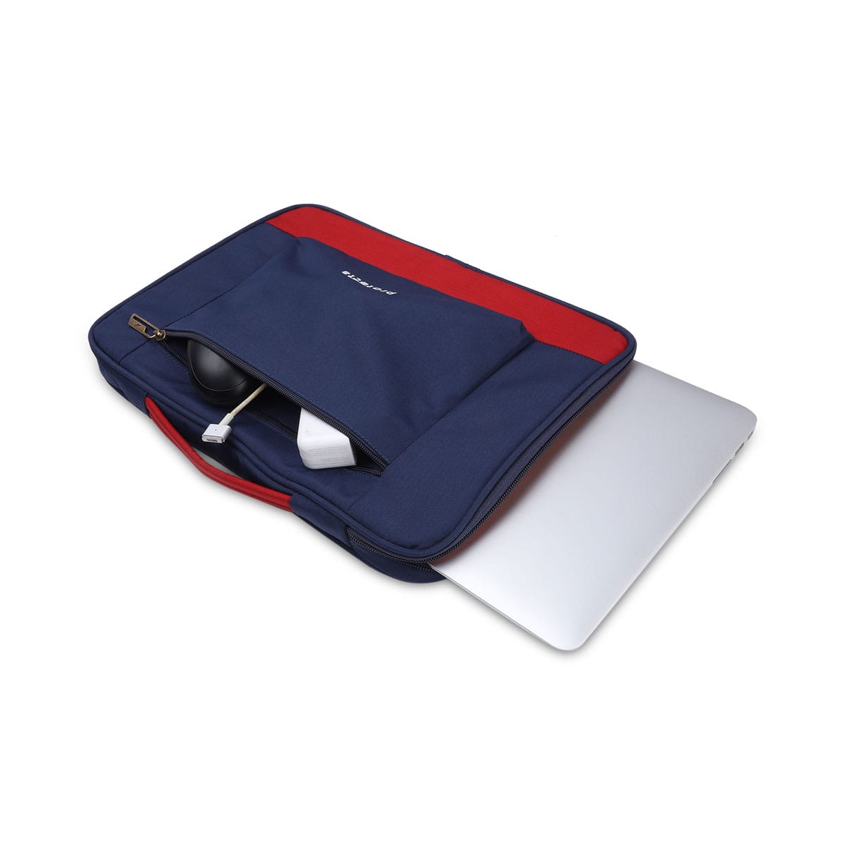 Navy-Red | Protecta Split Personality MacBook Sleeve-5