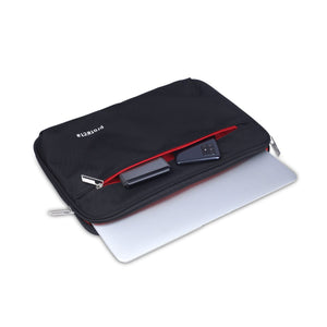 Black-Red, Staunch Ally Laptop Sleeve-5