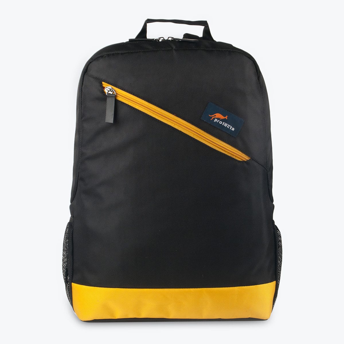 Black-Yellow | Protecta Strong Suspicion Laptop Backpack-Main