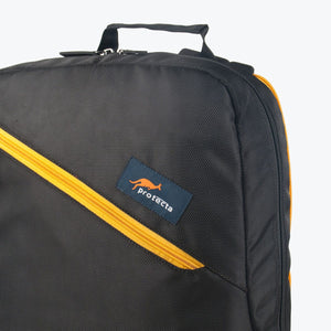 Black-Yellow | Protecta Strong Suspicion Laptop Backpack-2