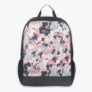 Abstract Flowers | Protecta Surprise Element Laptop Backpack-Main