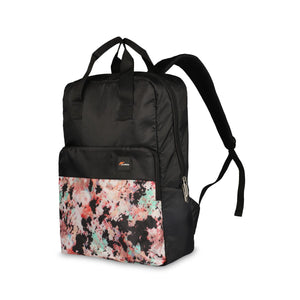 Abstract Flowers | Protecta Symphony Laptop Backpack-1
