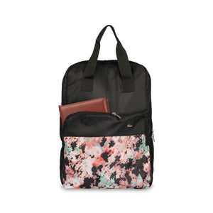 Abstract Flowers | Protecta Symphony Laptop Backpack-4