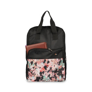 Abstract Flowers | Protecta Symphony Laptop Backpack-4