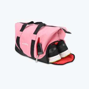 Black-Pink | Protecta Track Gym Bag-5