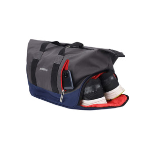 Navy-Grey | Protecta Track Gym Bag-5