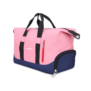 Navy-Pink | Protecta Track Gym Bag-3