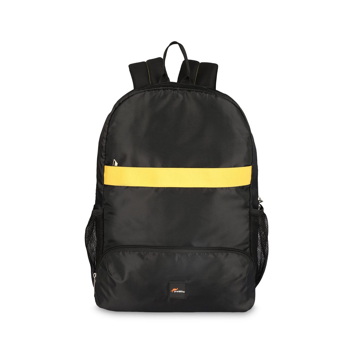 Black-Yellow | Protecta Triumph Laptop Backpack-Main