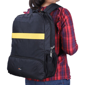 Black-Yellow | Protecta Triumph Laptop Backpack-6