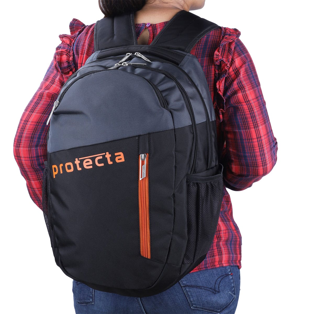 Black-Grey | Protecta Twister Laptop Backpack-6