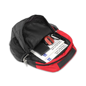 Black-Red | Protecta Twister Laptop Backpack-4