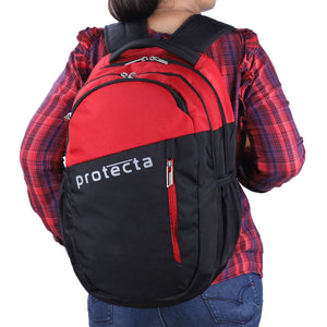 Black-Red | Protecta Twister Laptop Backpack-6