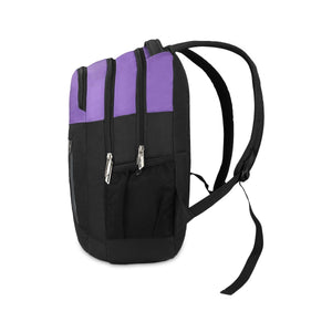 Black-Violet | Protecta Twister Laptop Backpack-2