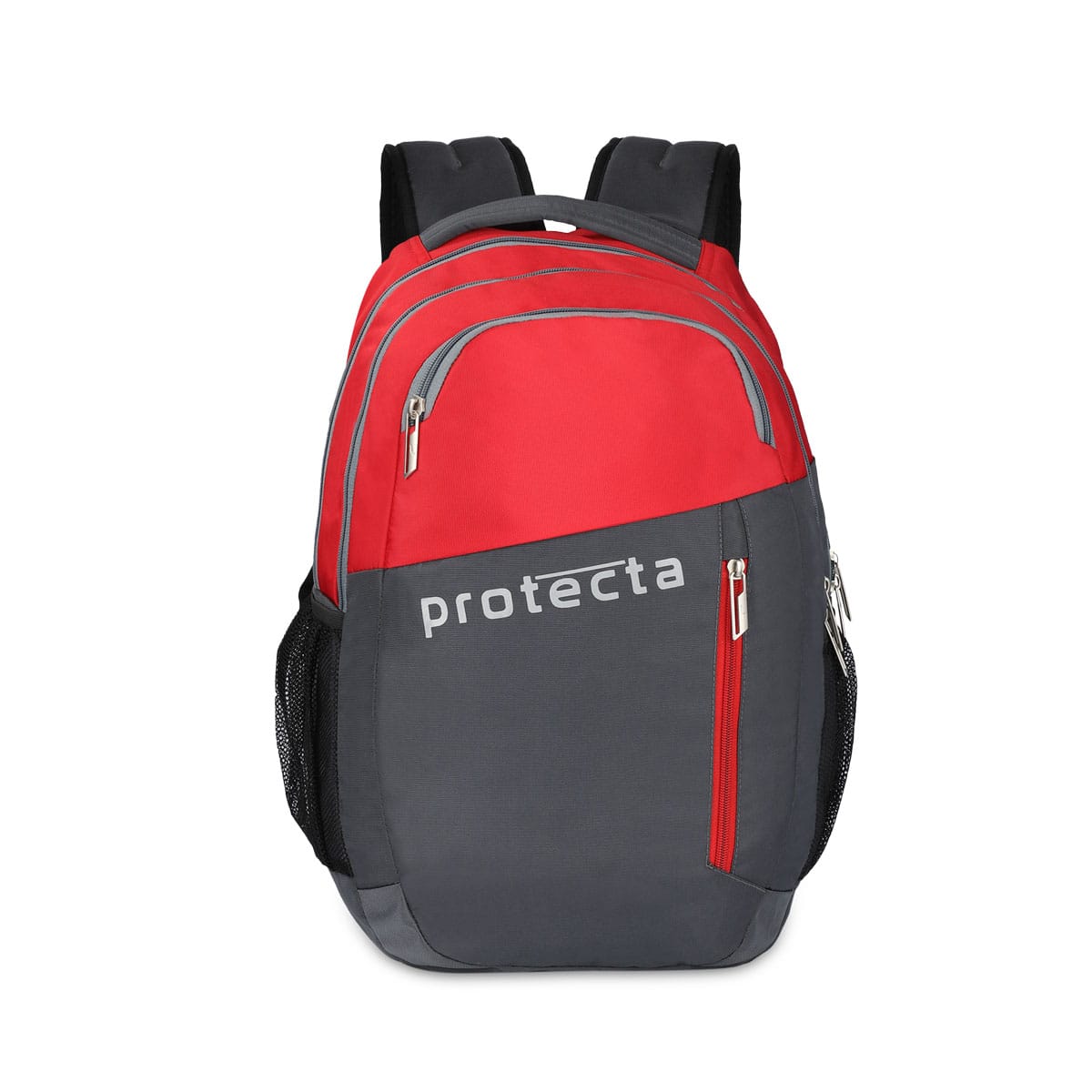 Grey-Red | Protecta Twister Laptop Backpack-Main