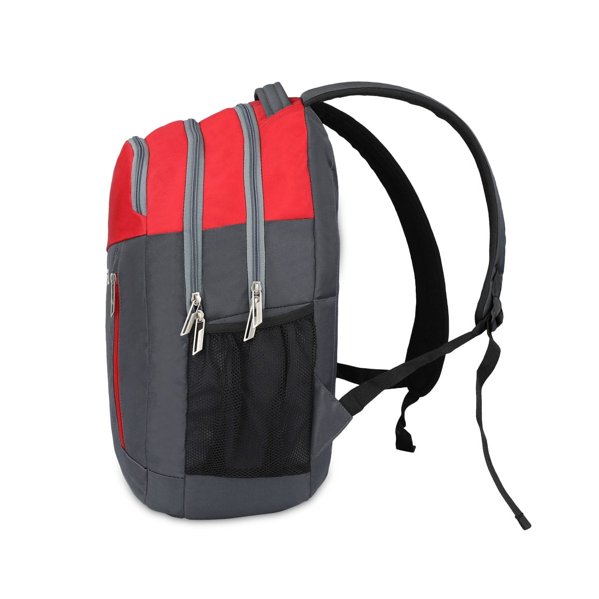 Grey-Red | Protecta Twister Laptop Backpack-2