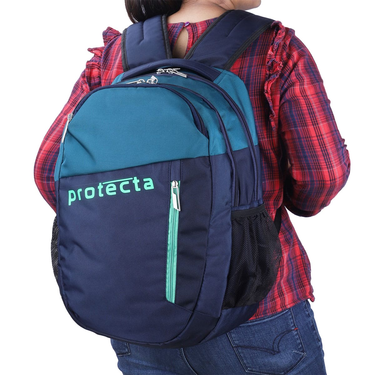 Navy-Astral| Protecta Twister Laptop Backpack-6