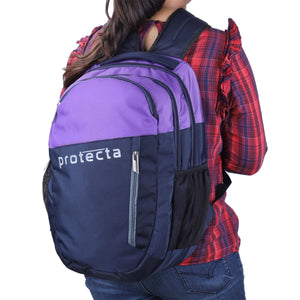 Navy-Violet| Protecta Twister Laptop Backpack-6