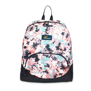 Abstract Flowers, Protecta Waltz Casual Backpack-Main