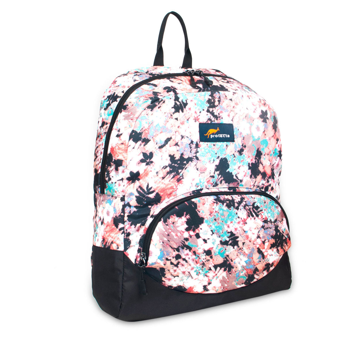Abstract Flowers, Protecta Waltz Casual Backpack-Main
