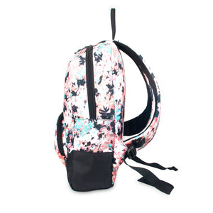 Abstract Flowers, Protecta Waltz Casual Backpack-3